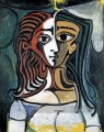 Bust of Femme 3 1940 cubism Pablo Picasso